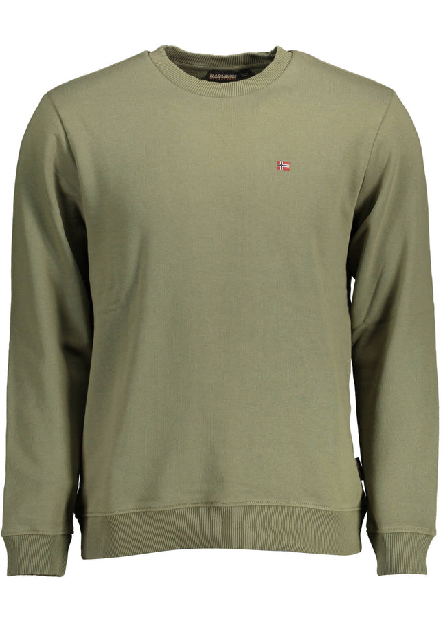 NAPAPIJRI SWEATSHIRT WITHOUT ZIP MAN GREEN-0