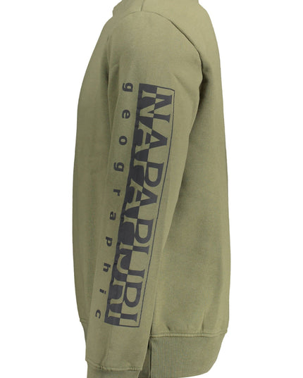 NAPAPIJRI SWEATSHIRT WITHOUT ZIP MAN GREEN-2