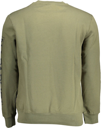 NAPAPIJRI SWEATSHIRT WITHOUT ZIP MAN GREEN-1