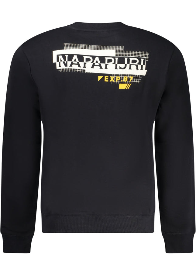 NAPAPIJRI SWEATSHIRT WITHOUT ZIP MEN BLACK-1