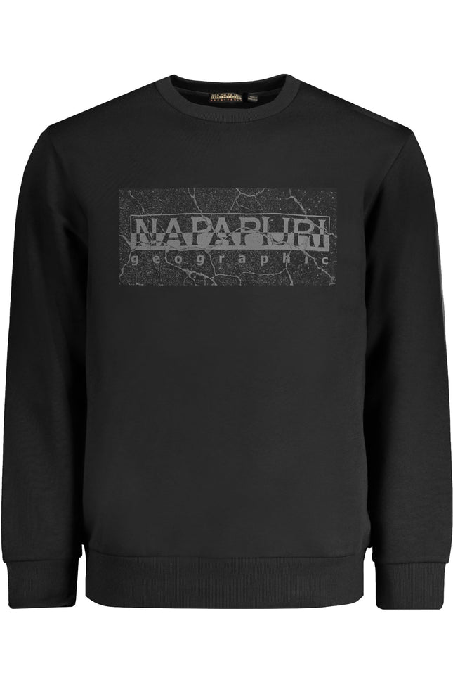 NAPAPIJRI SWEATSHIRT WITHOUT ZIP MEN BLACK-0