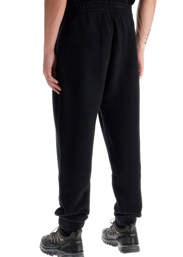 Maison Kitsune comfort joggers with embroidery