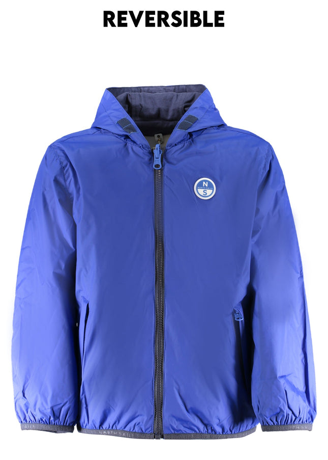 NORTH SAILS BLUE SPORTS JACKET FOR CHILDREN-0