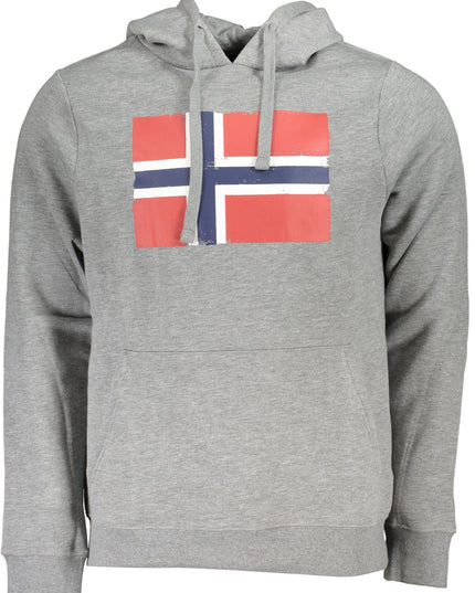 NORWAY 1963 MEN'S GRAY ZIPLESS SWEATSHIRT-0