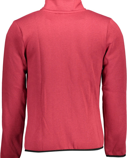 NORWAY 1963 MEN'S ZIPPED SWEATSHIRT RED-1