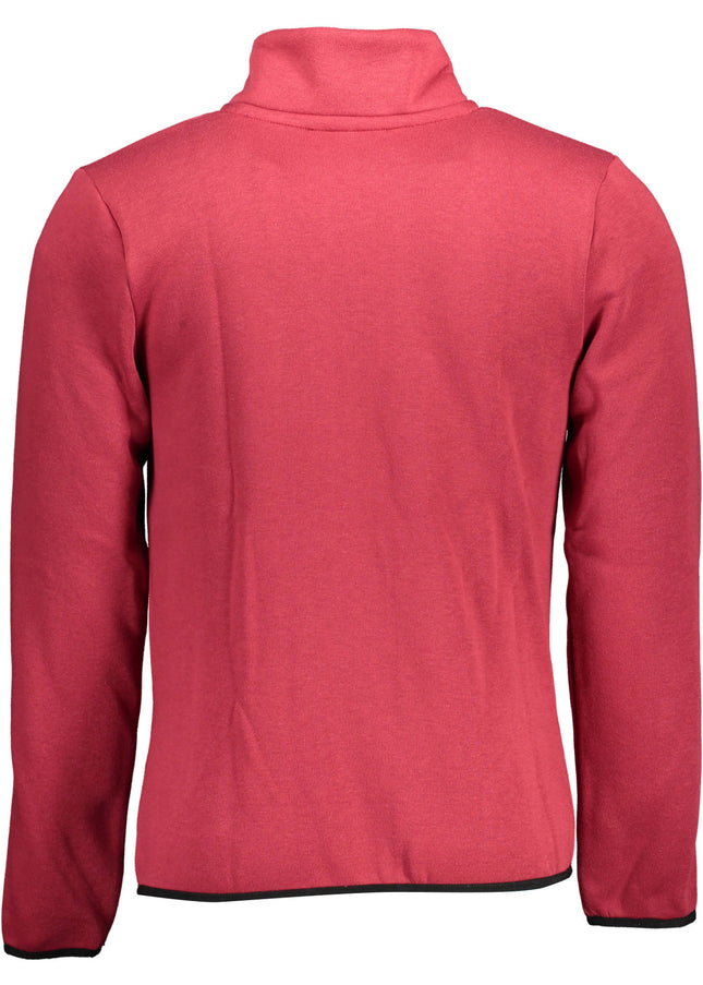 NORWAY 1963 MEN'S ZIPPED SWEATSHIRT RED-1