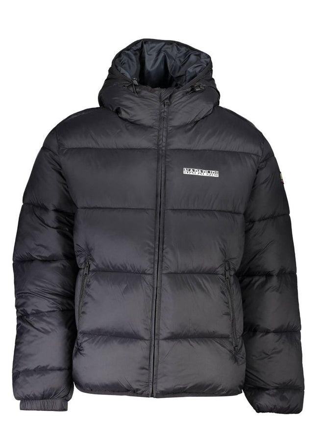 Napapijri Black Polyamide Men Jacket