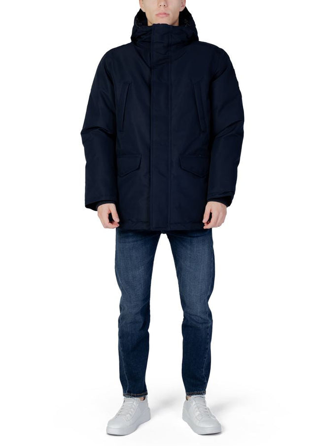 Napapijri Blue Polyester Jacket