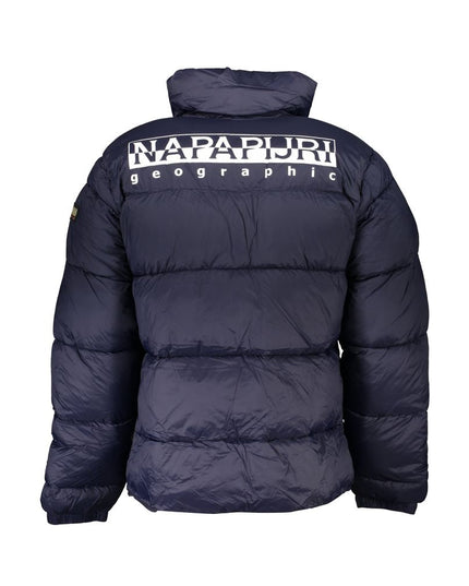 Napapijri Eco-Conscious Blue Jacket with Sleek Design