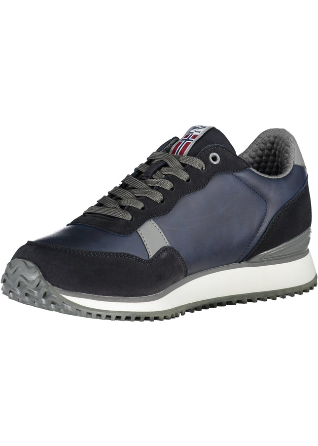 NAPAPIJRI SHOES BLUE MEN'S SPORTS SHOES-Sneakers-NAPAPIJRI SHOES-Urbanheer