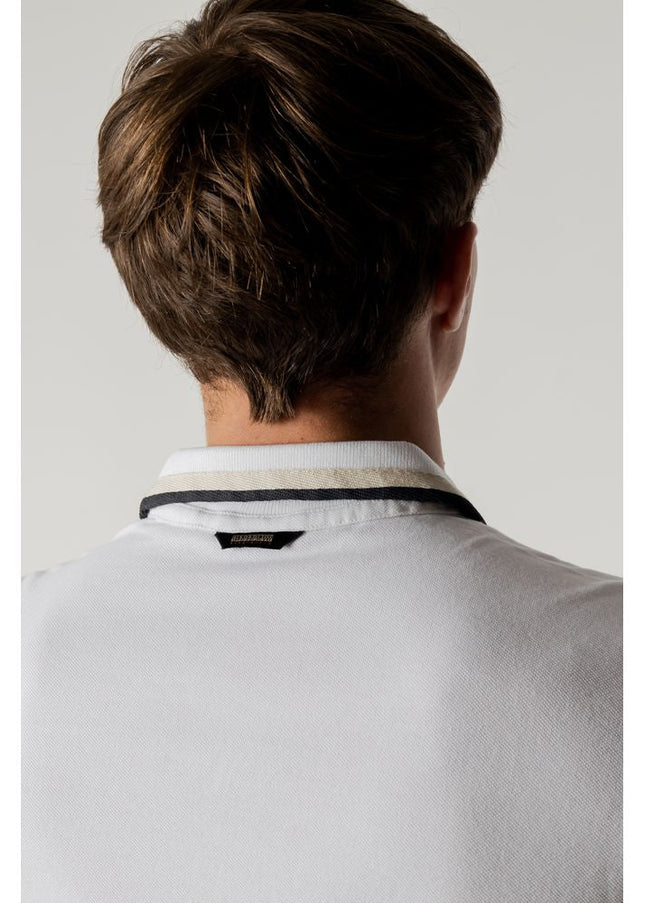 Napapijri White Cotton Polo Shirt