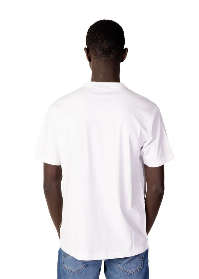 Napapijri White Cotton T-Shirt