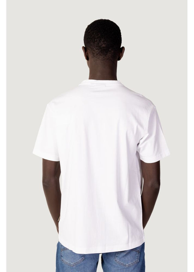 Napapijri White Cotton T-Shirt