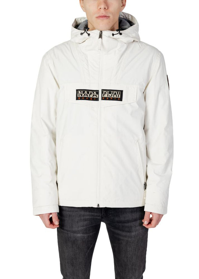 Napapijri White Polyamide Jacket