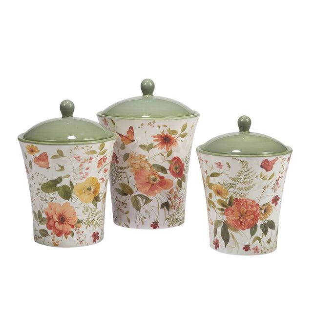 Nature's Song Canister Set 3 Pc. 54 64 92 oz