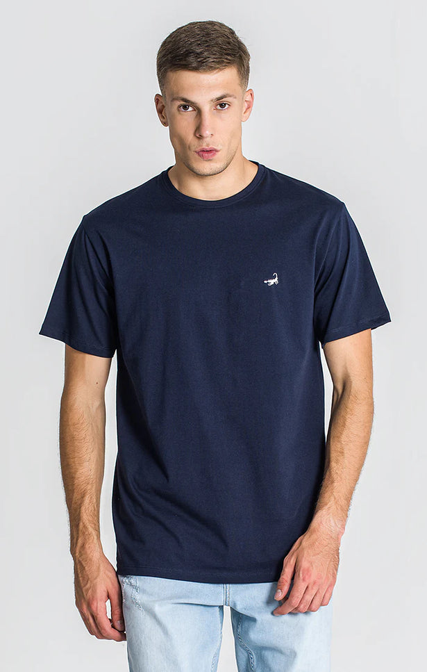 Navy Blue Essential Scorpio Tee-Gianni Kavanagh-NAVY BLUE-XS-Urbanheer