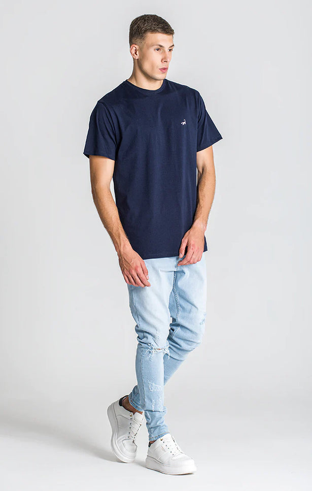 Navy Blue Essential Scorpio Tee-Gianni Kavanagh-Urbanheer