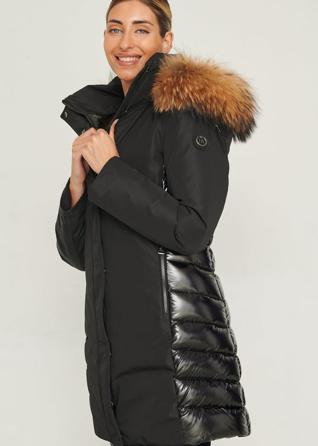 Nicole Women Puffer Jacket BLACK