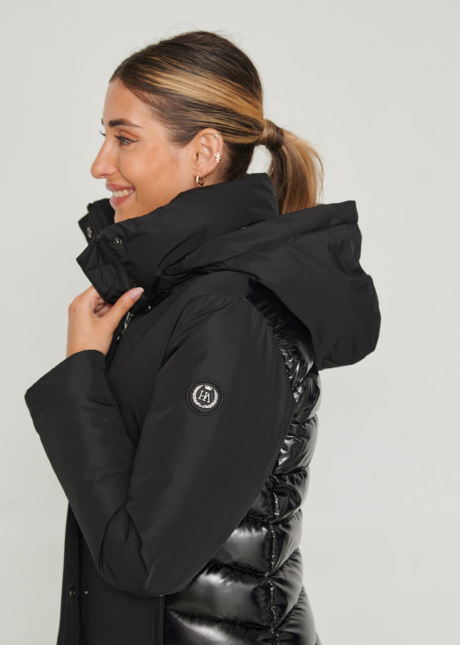 Nicole Women Puffer Jacket BLACK