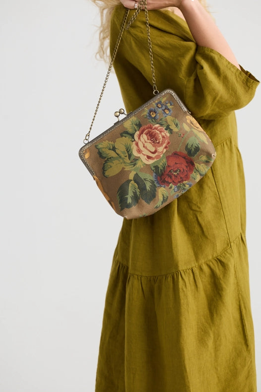 Nightingale Purse  Antique Bouquet