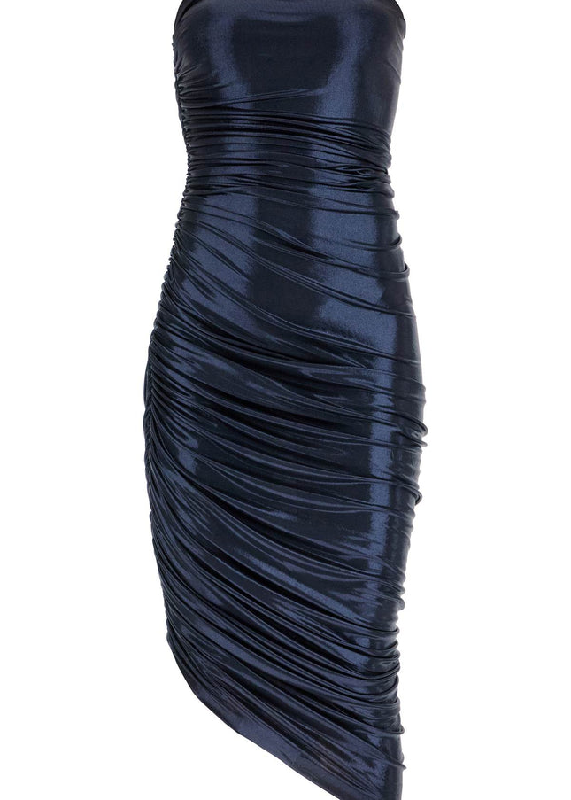 Norma Kamali diana strapless dress in lycra