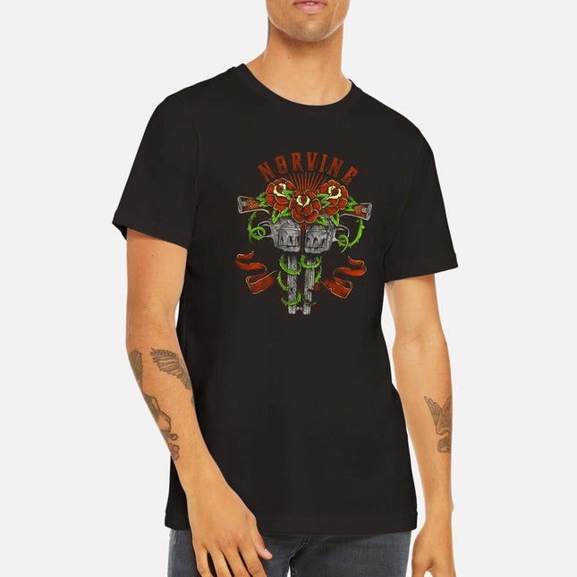 Norvine Oldschool Tattoo Guns T-Shirt