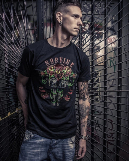 Norvine Oldschool Tattoo Guns T-Shirt