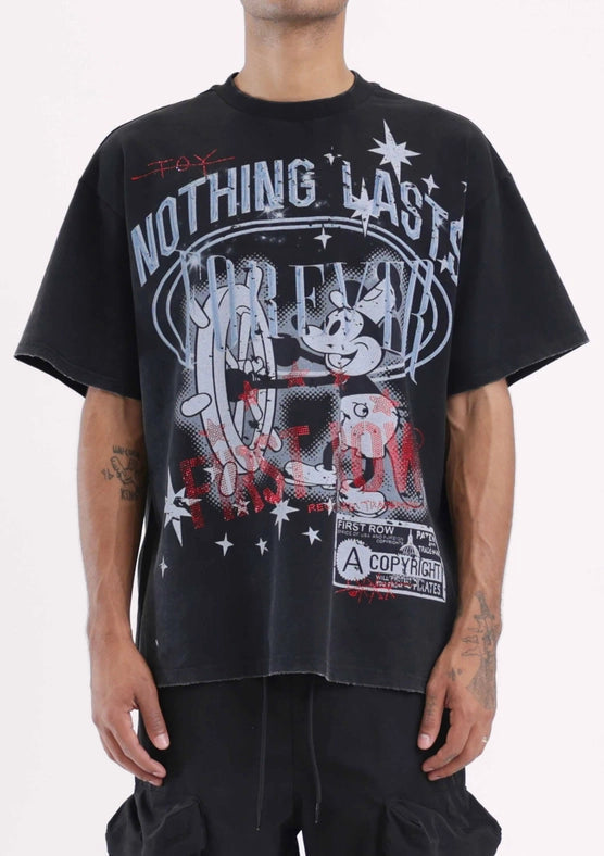 Nothing Lasts Forever Tee Black