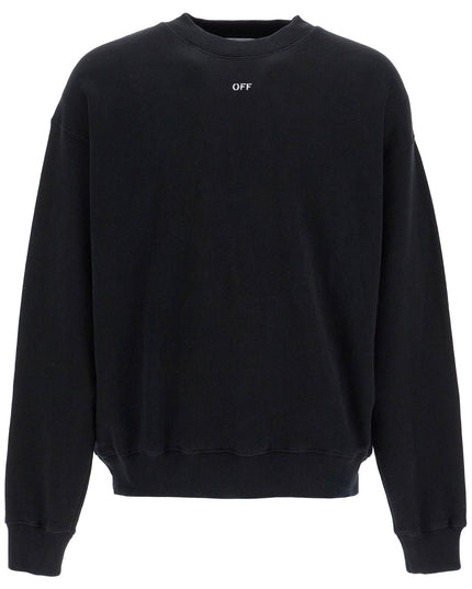 Off-White "off printed crewneck sweatshirt