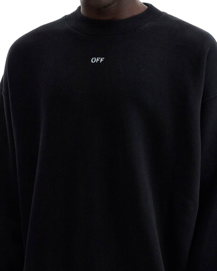 Off-White "off printed crewneck sweatshirt