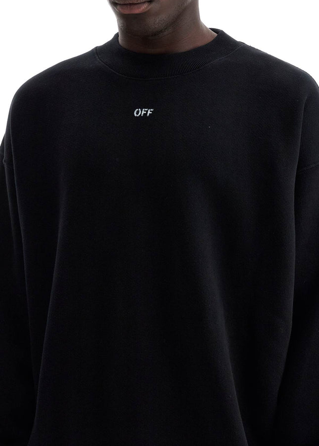 Off-White "off printed crewneck sweatshirt