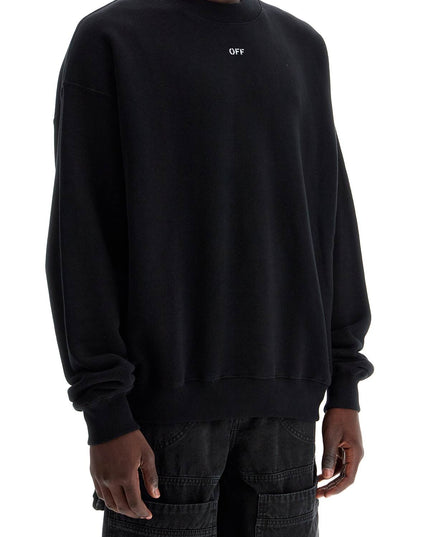 Off-White "off printed crewneck sweatshirt