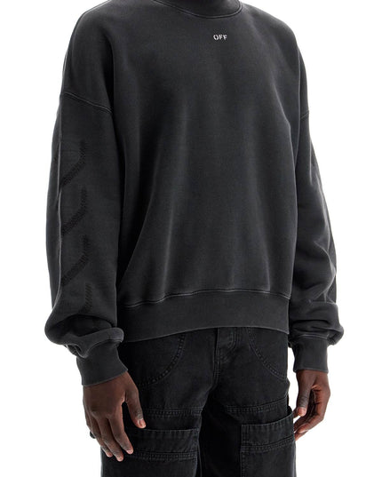 Off-White st. matthew crewneck sweatshirt with arrow