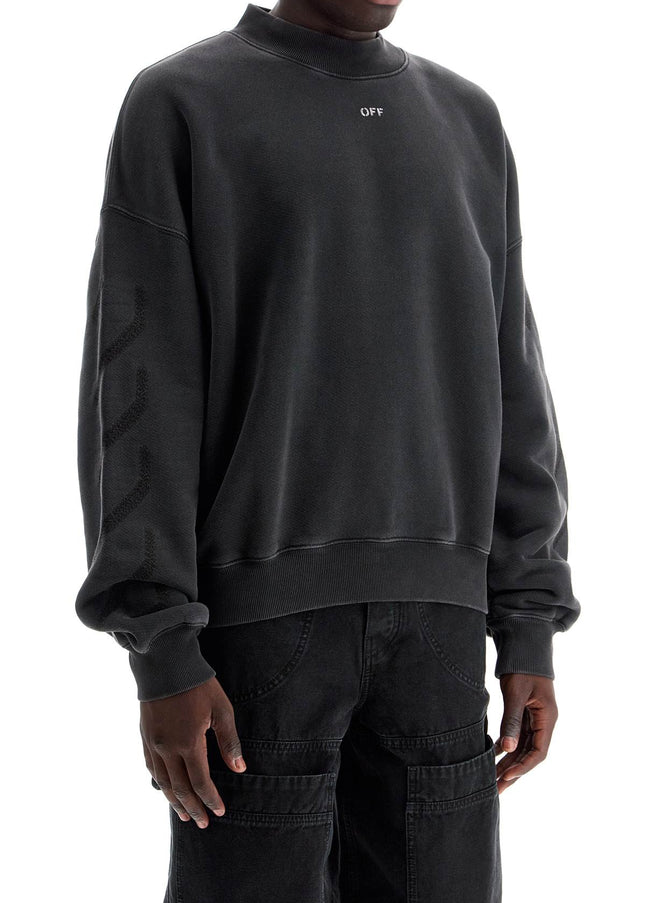 Off-White st. matthew crewneck sweatshirt with arrow