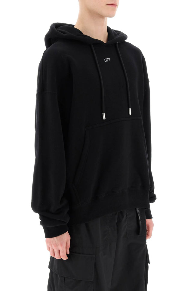 Off-White Skate Hoodie With Off Logo Black-OFF-WHITE-Urbanheer