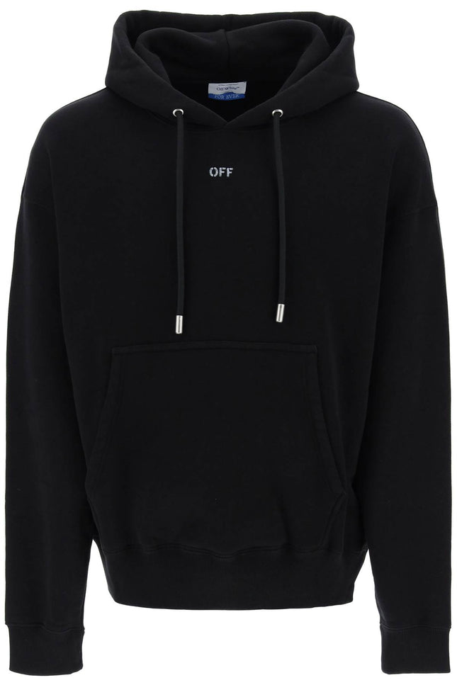 Off-White Skate Hoodie With Off Logo Black-OFF-WHITE-S-Urbanheer