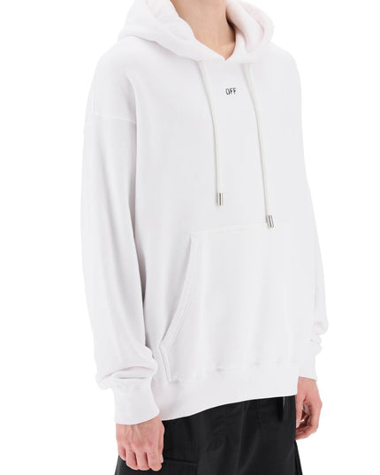 Off-White Skate Hoodie With Off Logo White-OFF-WHITE-Urbanheer