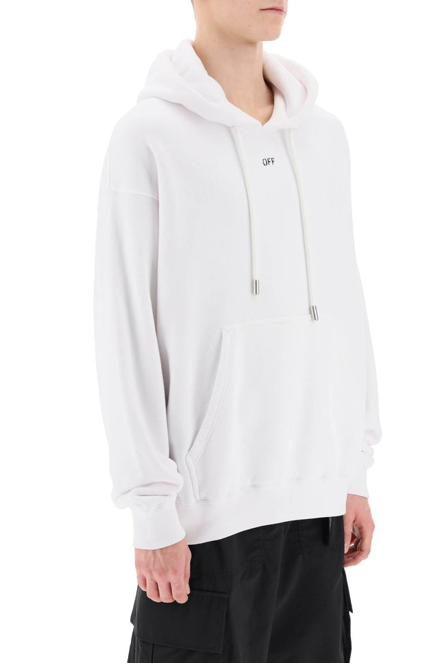 Off-White Skate Hoodie With Off Logo White-OFF-WHITE-Urbanheer