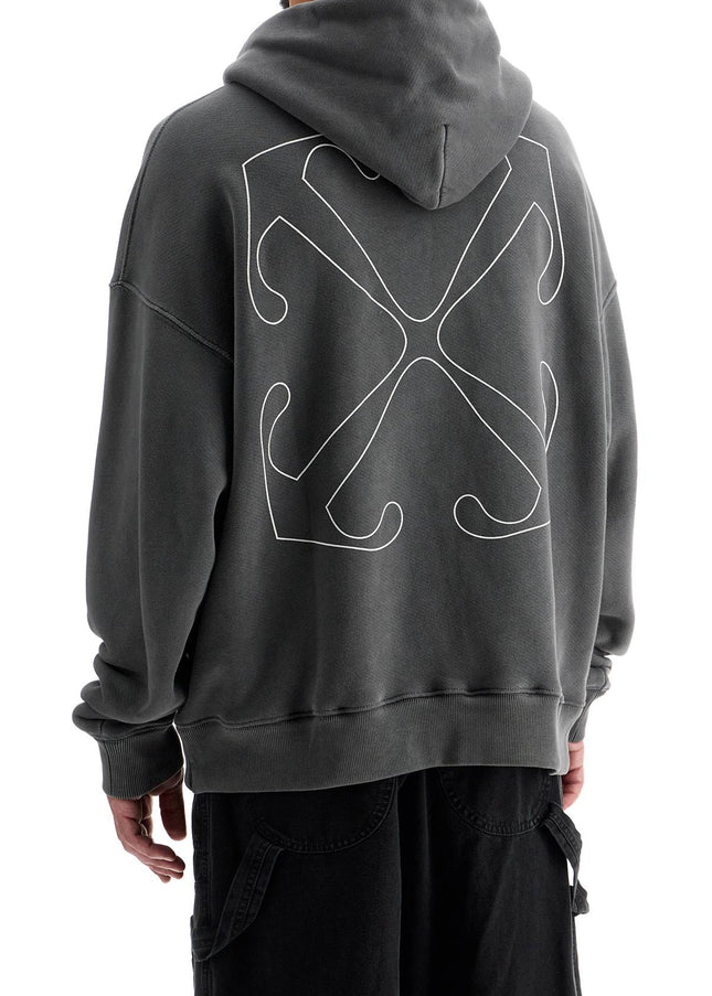 Off-White outline arrow hoodie