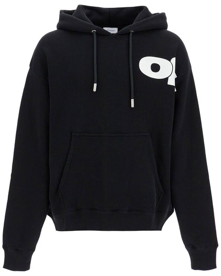 Off White Off-White hooded sweatshirt with shared