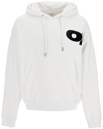 Off White Off-White hooded sweatshirt with shared