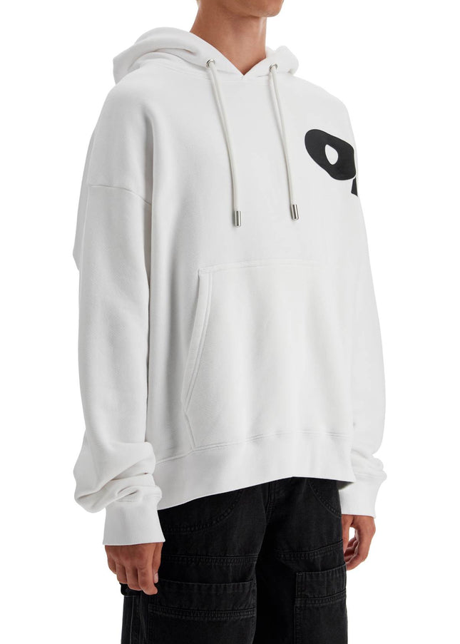 Off White Off-White hooded sweatshirt with shared