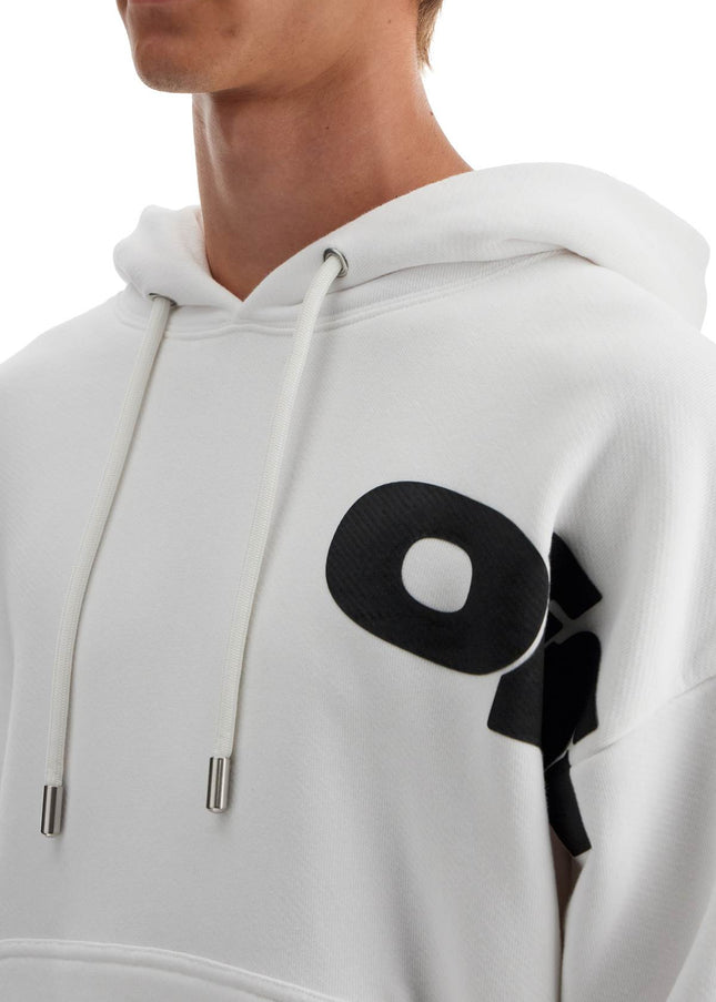 Off White Off-White hooded sweatshirt with shared