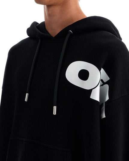 Off White Off-White hooded sweatshirt with shared