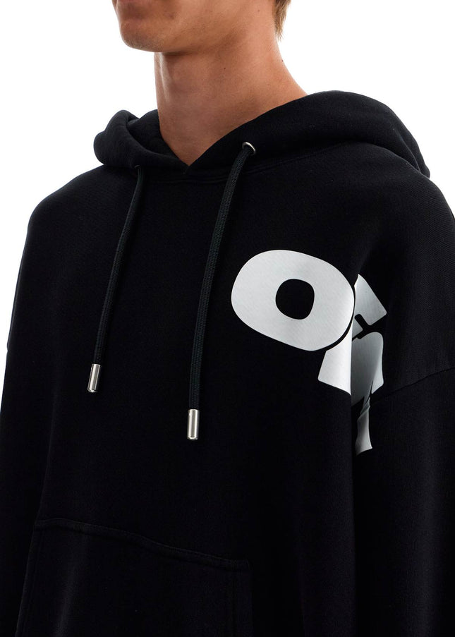 Off White Off-White hooded sweatshirt with shared