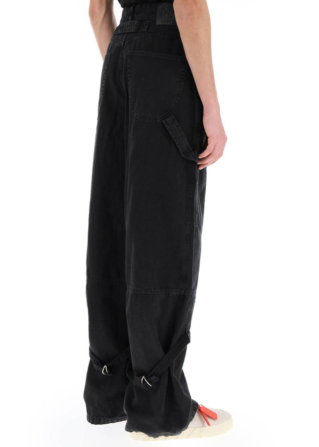 Off-White wide leg cargo pants