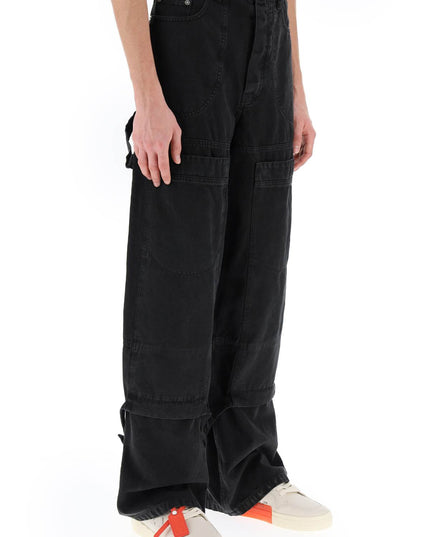 Off-White wide leg cargo pants