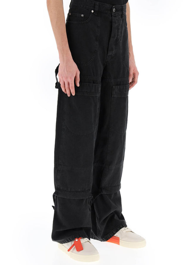 Off-White wide leg cargo pants