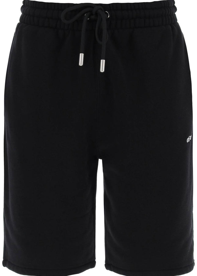 Off-White "sporty bermuda shorts with embroidered arrow