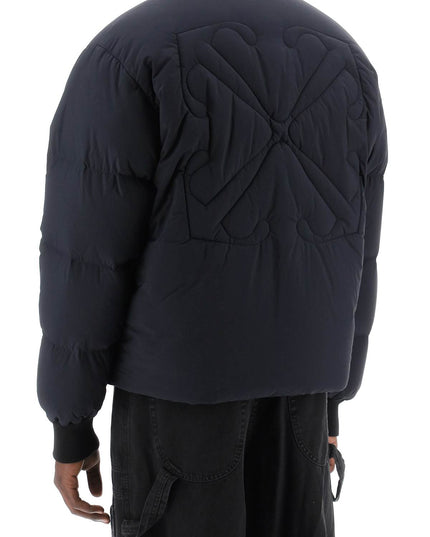 Off-White Arrow Short Puffer Jacket-Men Jacket-OFF-WHITE-M-Urbanheer